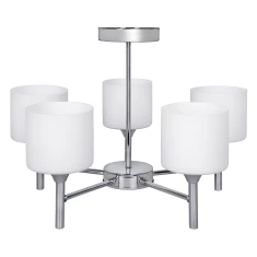 Люстра классическая подвесная ActiveJet MIRA 5xE27 Chrome (5901443112273)