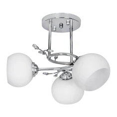 Люстра класична підвісна ActiveJet IRMA 3xE27 Nickel (5901443112297)
