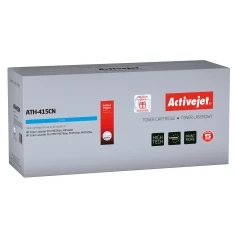 Тонер-картридж ActiveJet ATH-415CN для HP 415A W2031A Cyan 2100 стор. з чіпом (5901443115533)