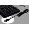 Клавіатура ActiveJet K-3803S дротова USB (5901443120070)