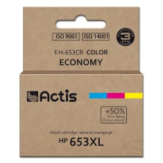 Картридж Actis KH-653CR для HP 653XL 3YM74AE Color 18 мл (5901443120452)