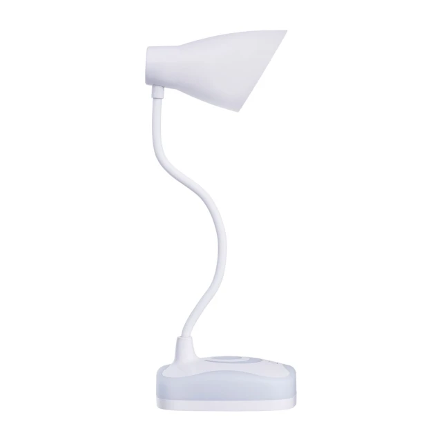 Настільна лампа ActiveJet CLASSIC PLUS з нічником White (5901443120711)