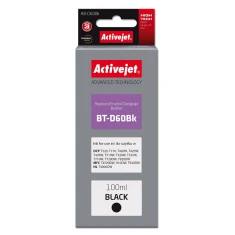 Чорнило ActiveJet AB-D60Bk для Brother BT-D60Bk Black 100 мл (5901443121756)