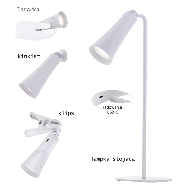 Багатофункціональна ActiveJet LED-лампа AJE-IDA 4in1 (5901443121916)