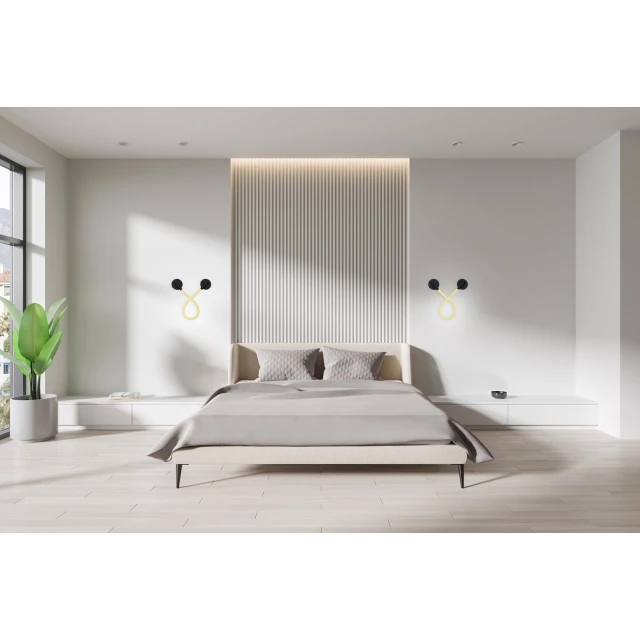 Настінна ActiveJet LED лампа AJE-LIVIO WW (5901443122739)