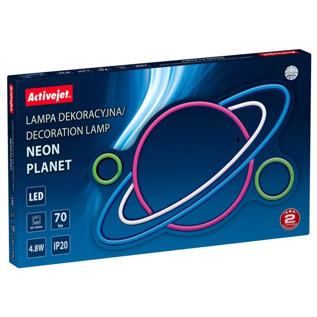Світлодіодний неон ActiveJet AJE-NEON PLANET (5901443123538)