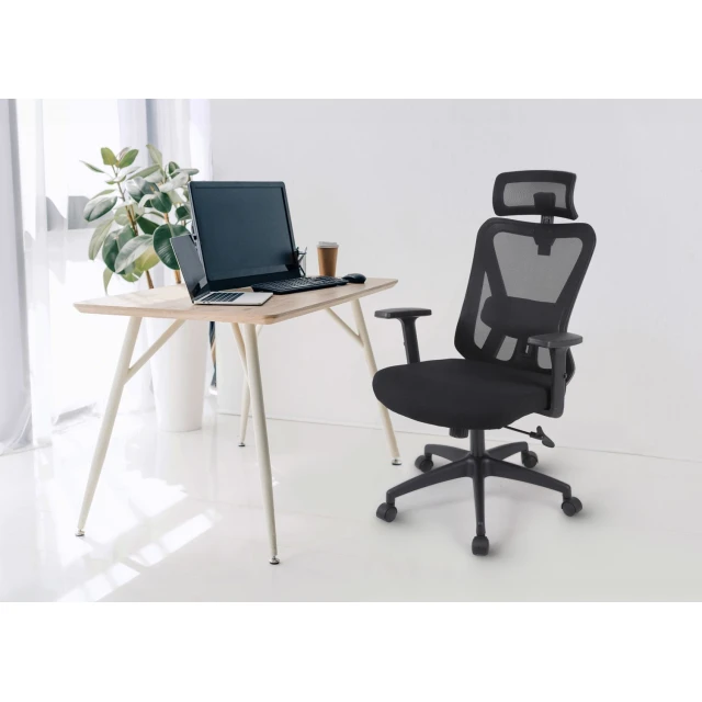 Ергономічне офісне крісло ActiveJet T5 Black (5901443124054)