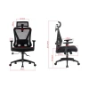 Ергономічне офісне крісло ActiveJet T5 Black (5901443124054)