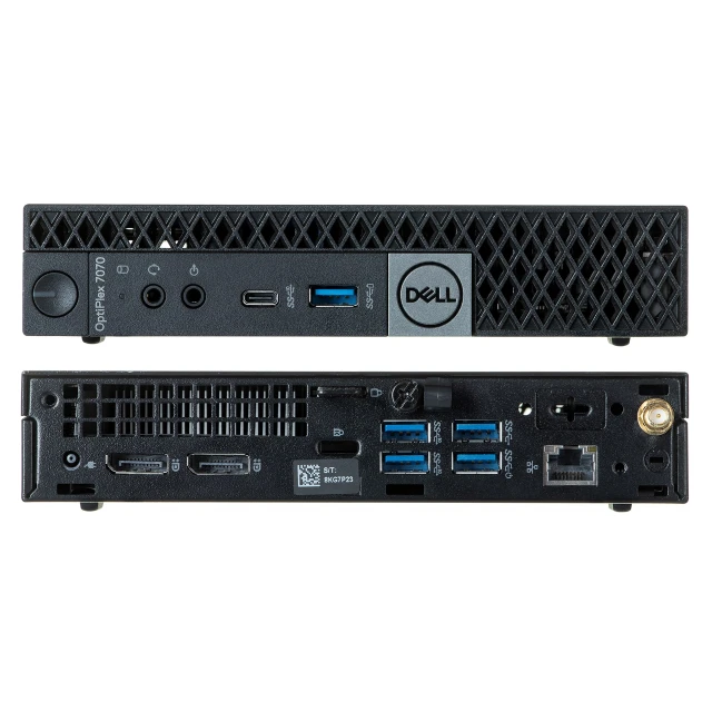 Системний блок Dell OptiPlex 7070 Micro i3-9100T 8 ГБ 256 ГБ SSD Win11 Pro (відновлений) (5901443357797)