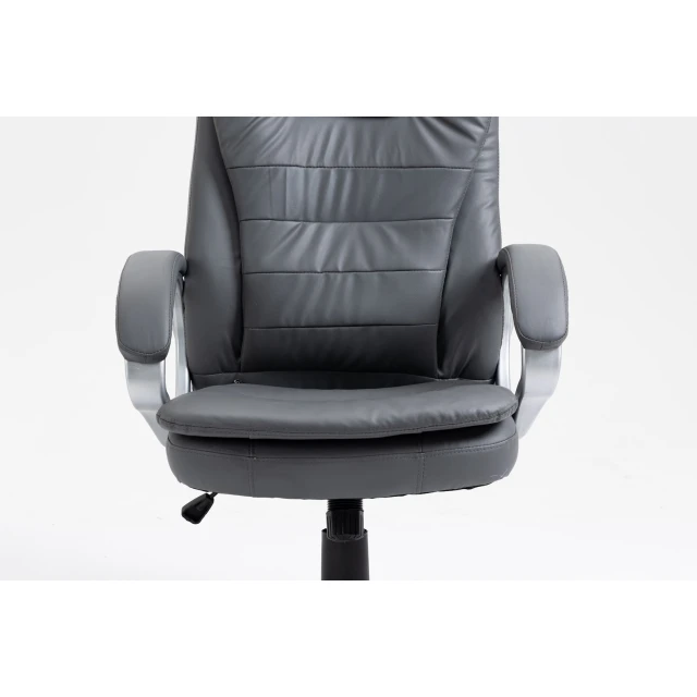 Офісне крісло ActiveJet YK7304 з масажем і підігрівом Grey (5901443390770)