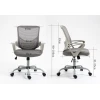 Офісне крісло ActiveJet YK507 Grey (5901443390787)