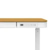 Стіл з електричним регулюванням висоти ActiveJet ET119W-C 140x70 см White/Oak (5901443390947)