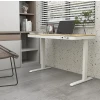 Стіл з електричним регулюванням висоти ActiveJet ET119W-C 140x70 см White/Oak (5901443390947)