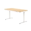 Стіл з електричним регулюванням висоти ActiveJet ET119W-C 140x70 см White/Oak (5901443390947)