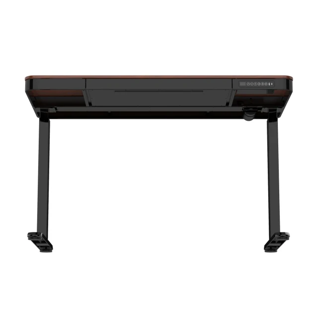 Стіл з електричним регулюванням висоти ActiveJet ET119W-C 140x70 см Black/Walnut (5901443390978)