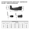 Масажер лімфатично-компресійний для ніг розмір ActiveJet M (5901443391821)
