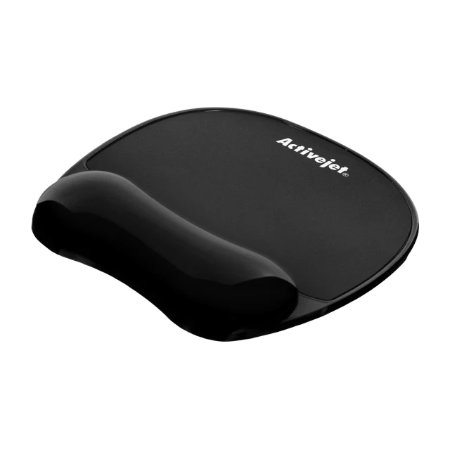 Килимок для миші гелевий ActiveJet Black (5901443391944)