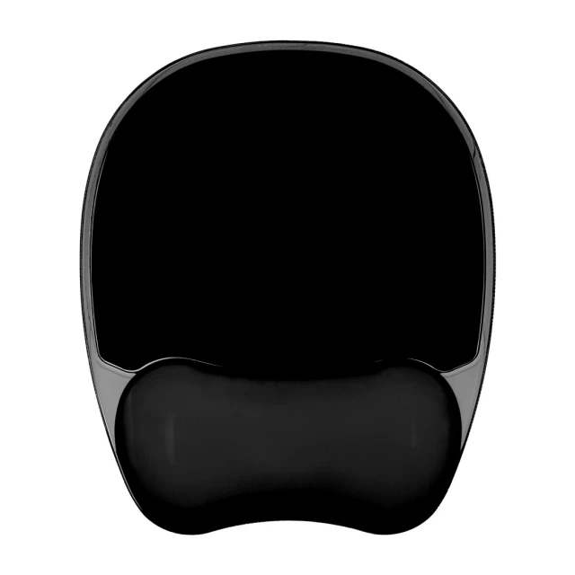 Килимок для миші гелевий ActiveJet Black (5901443391944)