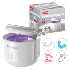 Ультразвукова мийка ActiveJet AUC-198 бездротова з UV White (5901443392002)