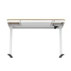 Стіл з електричним регулюванням висоти ActiveJet ET119S 120x60 см White/Oak (5901443392491)