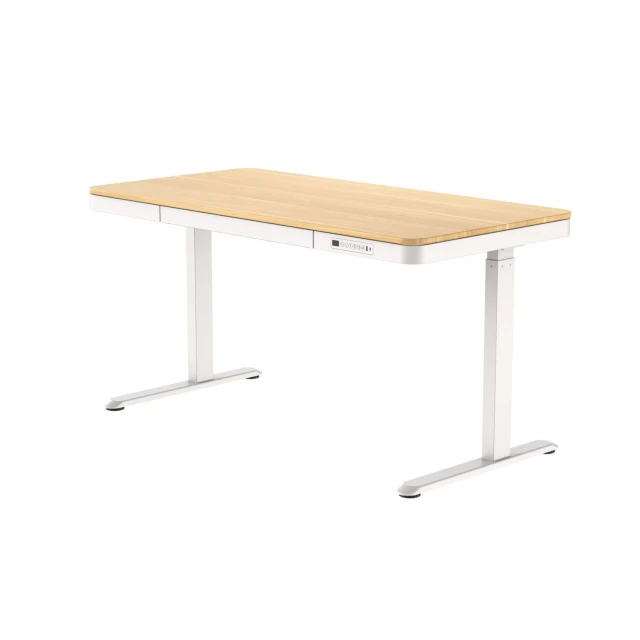 Стіл з електричним регулюванням висоти ActiveJet ET119S 120x60 см White/Oak (5901443392491)