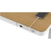 Стіл з електричним регулюванням висоти ActiveJet ET119S 120x60 см White/Oak (5901443392491)