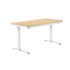 Стіл з електричним регулюванням висоти ActiveJet ET119S 120x60 см White/Oak (5901443392491)