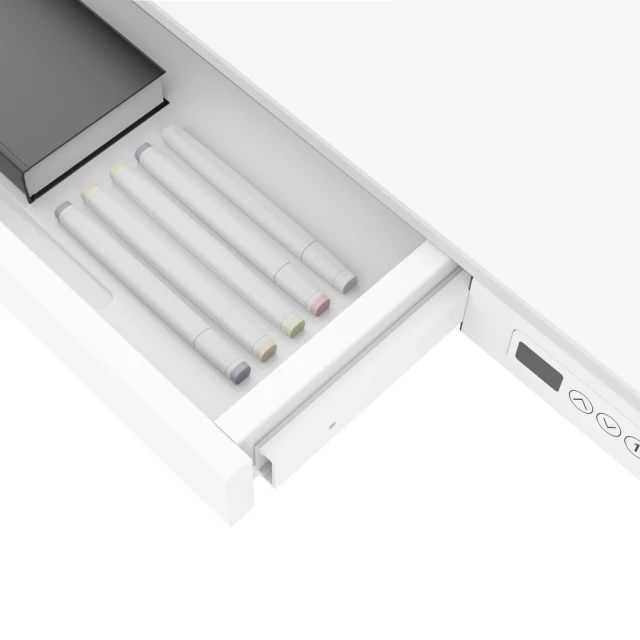 Стіл з електричним регулюванням висоти ActiveJet ET119S 120x60 см White (5901443392507)