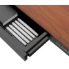 Стіл з електричним регулюванням висоти ActiveJet ET119S 120x60 см Black/Walnut (5901443392514)