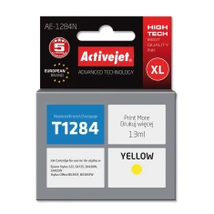 Картридж ActiveJet AE-1284N для Epson T1284 Yellow 13 мл (5901452148362)