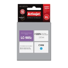 Картридж ActiveJet AB-985CN для Brother LC985C Cyan 19,5 мл (5901452149482)