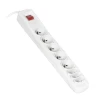 Мережевий фільтр ActiveJet APN-8g 3 x Type C 5 x UTE 10 А 3 м Gray (5901452155452)