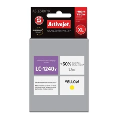 Картридж ActiveJet AB-1240YNX для Brother LC1240Y LC1220Y Yellow 12 мл (5901452156343)