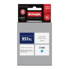 Картридж ActiveJet AH-951CRX для HP 951XL CN046AE Cyan 25 мл (5901452157876)