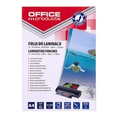 Плівка для ламінування PBS Connect OFFICE PRODUCTS A4 2x100 мкм глянцева 100 шт прозора (5901503679180)