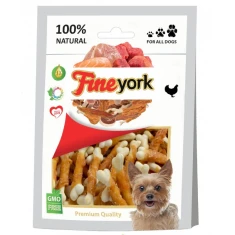 Ласощі для собак Prozoo Fine York кальцієві кісточки 80 г (5901592151390)