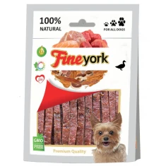 Ласощі для собак Prozoo Fine York смужки з качкою 80 г (5901592152601)