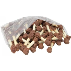 Жувальні ласощі для собак Prozoo Bone Snack з качкою гантелі 1 кг (5901592155633)