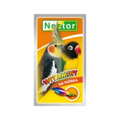Витамины для средних попугаев Nestor для оперения (5901636000264)