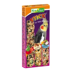 Лакомства для нимф с яблоком, орехами и тропическими фруктами Nestor 3 в 1 (5901636000462)