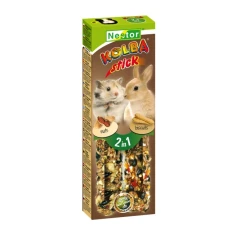 Палочки для птиц Nestor с бисквитом и орехами 2в1 (5901636000639)