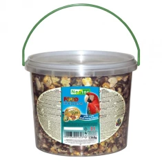 Корм для великих папуг Nestor з горіхами та фруктами 3 л (5901636001643)