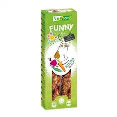 Палички для птахів Nestor Funny з овочами Green Line (5901636002473)