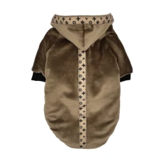 Нашійник для собак Pchełka VELVET L Beige (5901688731208)