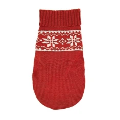 Светр для собак Pchełka NORWESKI Red розмір S (5901688732793)