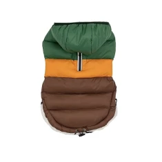 Одяг для собак Pchełka ROCCO Green-Orange-Brown XL (5901688735541)