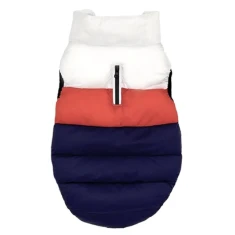 Одяг для собак Pchełka RALF White-Orange-Navy XL (5901688735695)