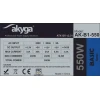 Блок живлення Akyga Basic AK-B1-550 550 Вт пасивне охолодження 120 мм (5901720130341)