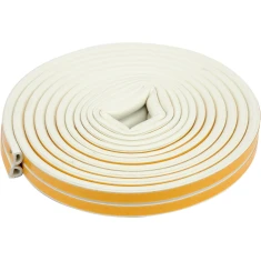 Прокладка для вікон і дверей STOM SAN EPDM тип D White 6 м (5901729579639)