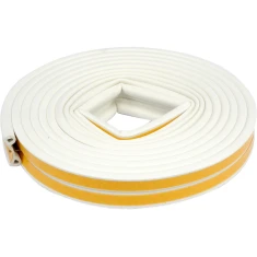 Ущільнювач для вікон і дверей STOM SAN EPDM тип P 6 м White (5901729813771)